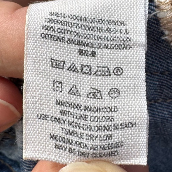 Free People vintage Y2K denim & lace mini skirt / 28 / Excellent condition - Picture 13 of 13